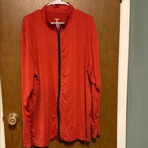 Real Essentials Men’s Dry Fit Full Zip lightweight Jacket size 2X